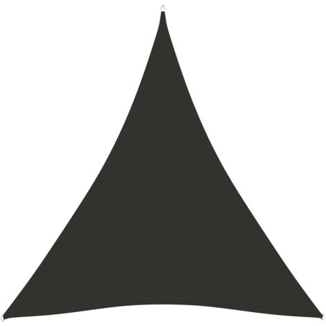 Voile d'ombrage  Voile de parasol  Toile d'ombrage tissu oxford triangulaire 4x5x5 m CVW98597