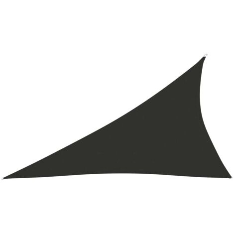 Voile d'ombrage Voile de parasol - Toile d'ombrage Tissu Oxford triangulaire 4x5x6,4 m Anthracite BV731370