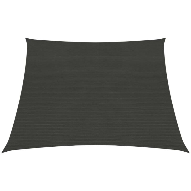 Design In - Voile d'Ombrage,Toile d'ombrage,Voile de parasol 160 g/m² Anthracite 3/4x2 m pehd CFW17357