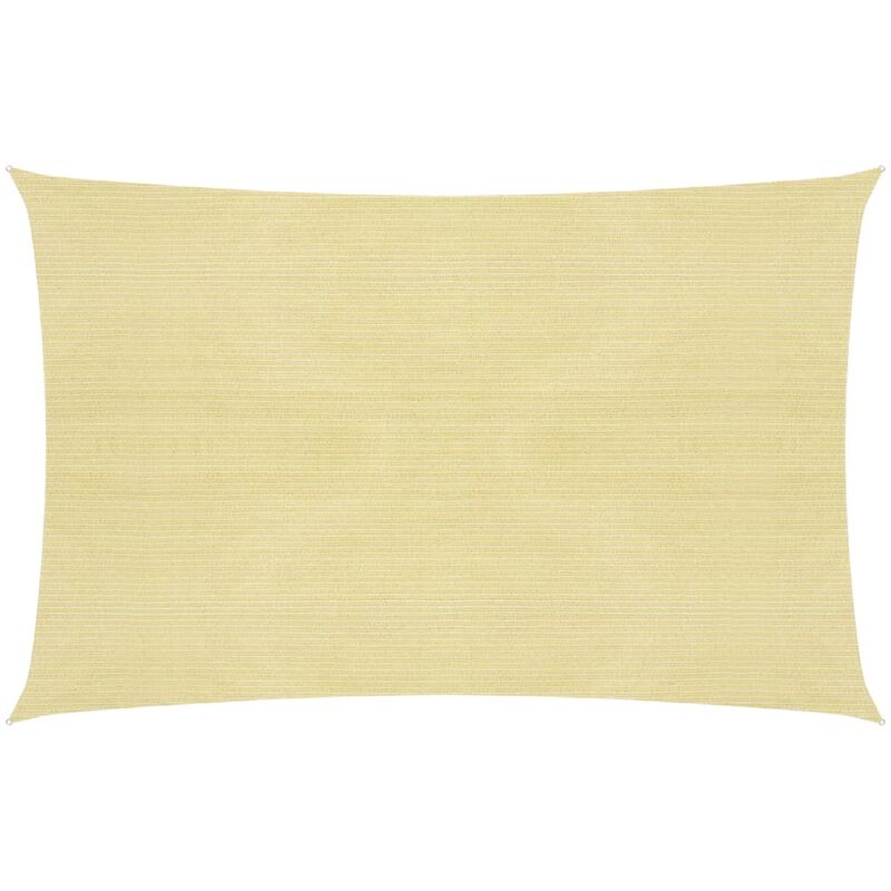 Design In - Voile d'Ombrage,Toile d'ombrage,Voile de parasol 160 g/m² Beige 3,5x5 m pehd CFW37082