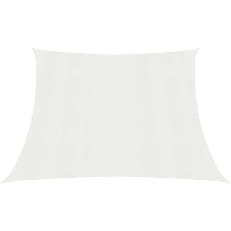 Design In - Voile d'Ombrage,Toile d'ombrage,Voile de parasol 160 g/m² Blanc 3/4x2 m pehd CFW25774