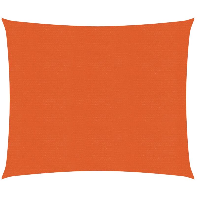 Design In - Voile d'Ombrage,Toile d'ombrage,Voile de parasol 160 g/m² Orange 2,5x2,5 m pehd CFW45092