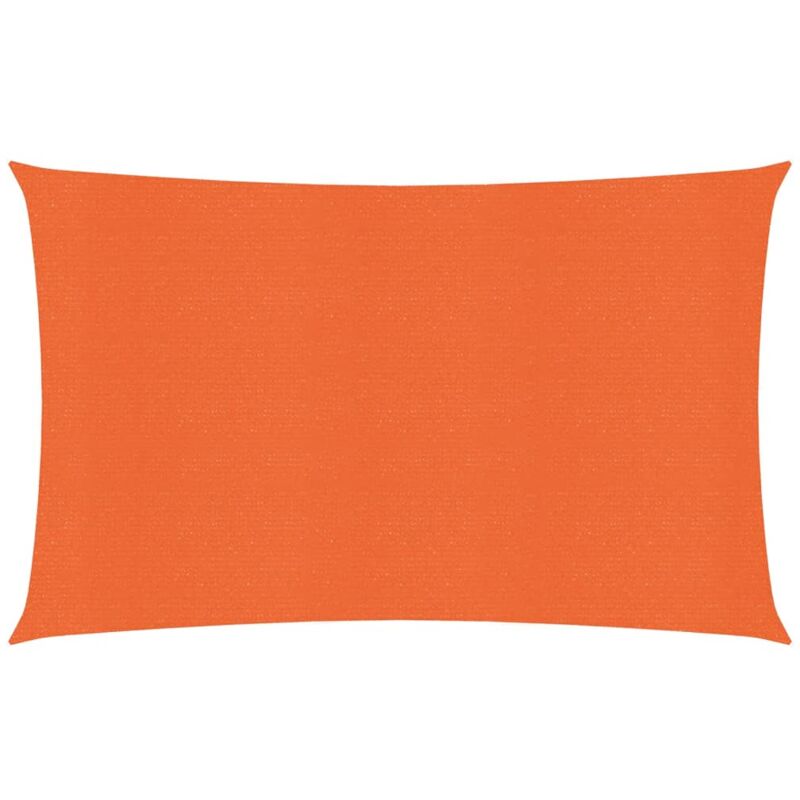 Design In - Voile d'Ombrage,Toile d'ombrage,Voile de parasol 160 g/m² Orange 2x4 m pehd CFW81700