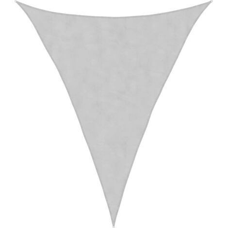 Voile d'ombrage，Voile de parasol，Toile d'ombrage gris clair 3x4x4 m 100% polyester oxford CFW60908