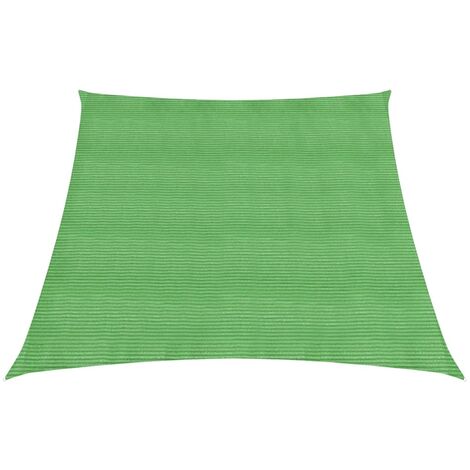 Voile d'ombrage,Voile parasol/Auvent pour Jardin Balcon en 160 g/m² Vert clair 4/5x3 m PEHD -37540