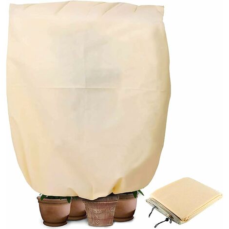 Voile Hivernage avec Fermeture Éclair, Protection Plantes Housse d'hivernage Plante, Housse d'hivernage pour Plantes d'extérieures à Utiliser en Hiver, du Vent et des précipitations (240x200cm)