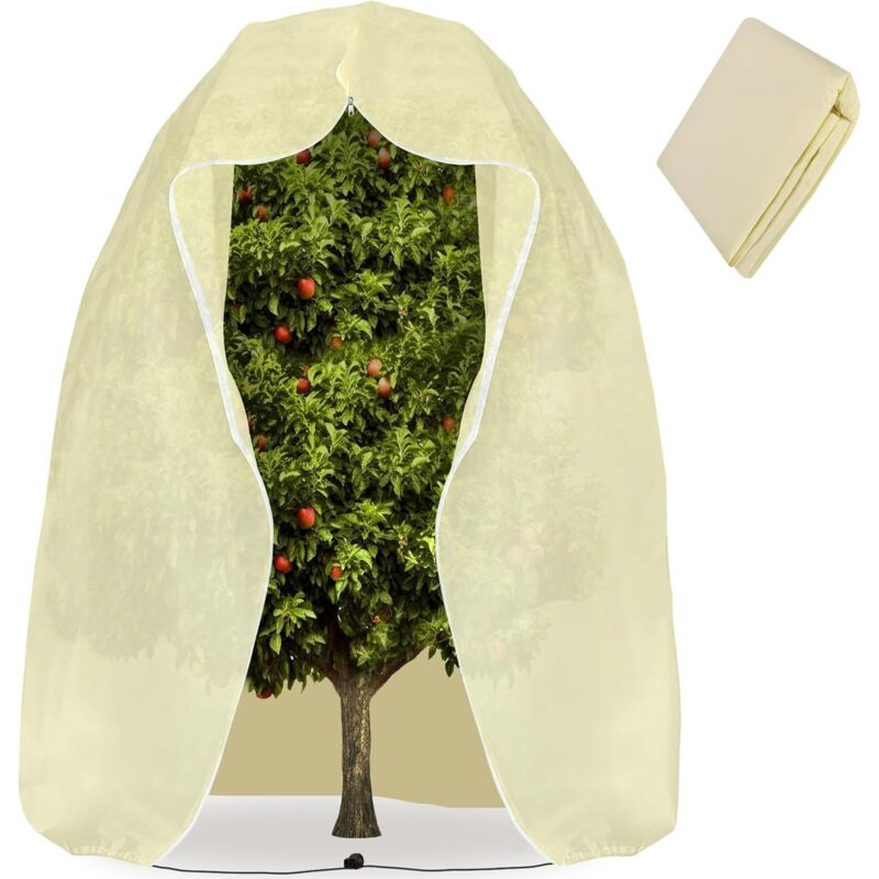 Voile Hivernage Plante Exterieur, Lot de 1 Housse d'hivernage pour Plantes en Pot, 240 x 200 cm Contre Le Froid et Le Gel, Housse d'hivernage Plante