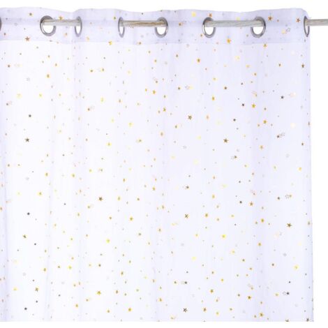 Voile infantil Demoiselle estrella dorada 140x250cm - Atmosphera créateur d'intérieur