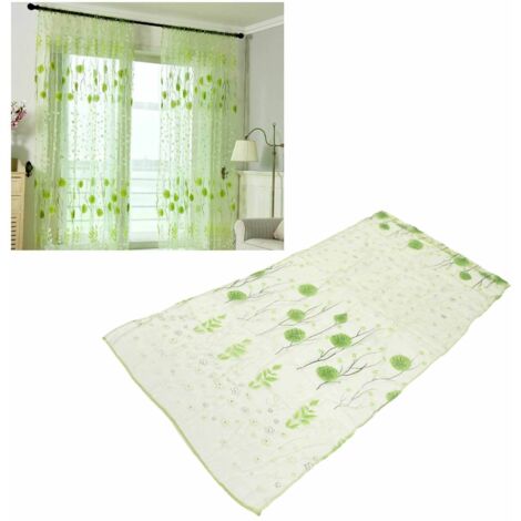 [Voile] Multifonction Polyester Fleur Modèle Standard Motif Décoratif Design Textile Léger 200x100cm 1 Pièce