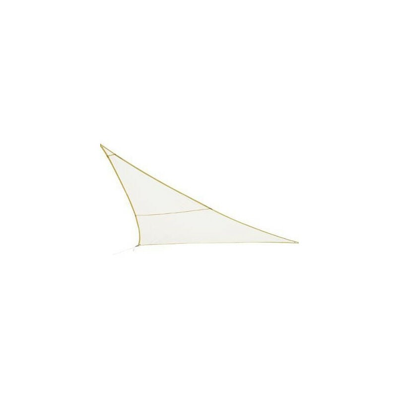 Hesperide - Voile d ombrage triangulaire Curacao blanc 4x4x4m en polyester - Hespéride - Blanc