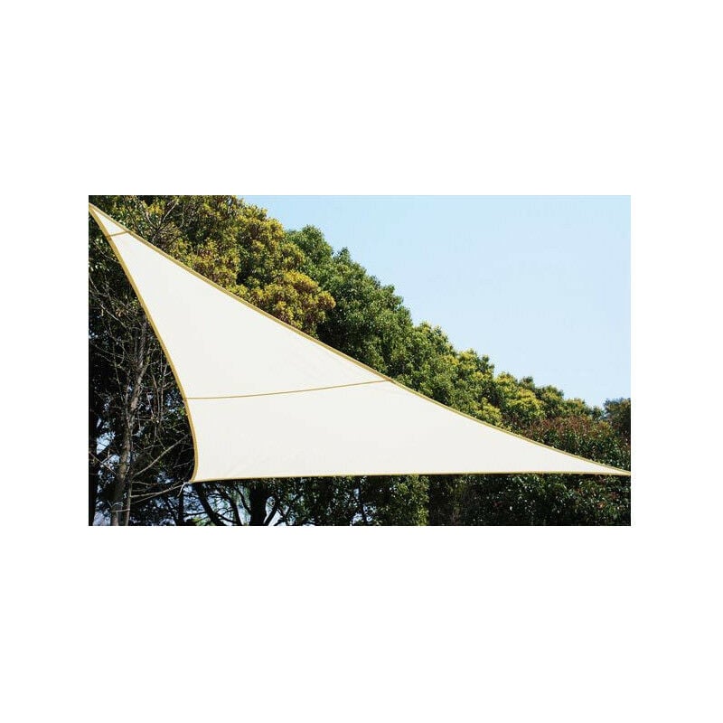 JJA - voile ombrage curacao blanc 3X3X3M polyester