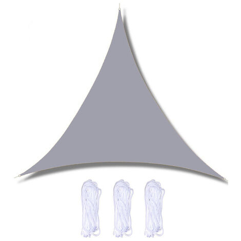 Voile ombrage exterieur,toile dombrage exterieur jardin,bache triangulaire d&39ombrage d&39extérieur,brise vue jardin,voile d&39ombrage de jardin imperméable, toile d&39ombrage d&39extérieur pour balc