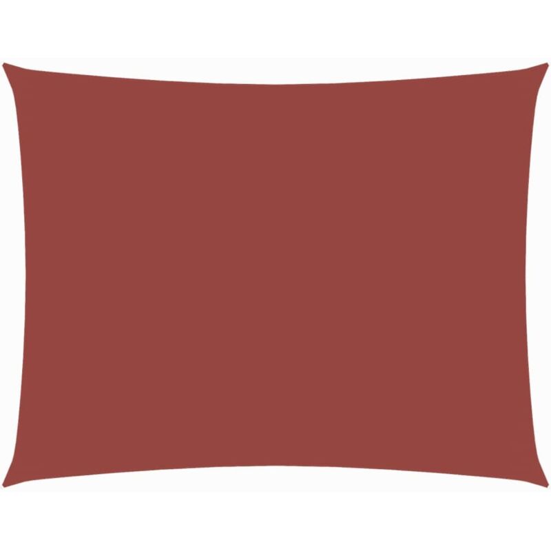 Vidaxl - Voile de parasol Tissu Oxford rectangulaire 6x7 m Terre cuite