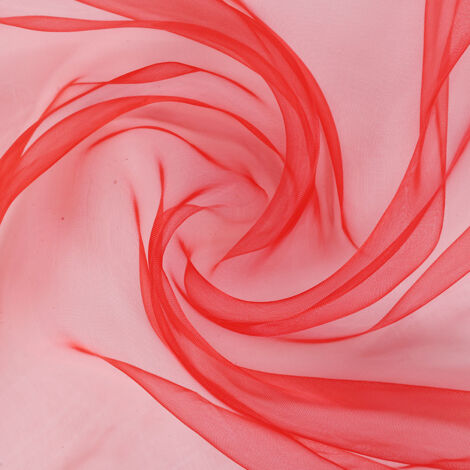 Voile pour fenêtre à poche de tringle de lit à balcon en polyester 78.74x39.37in rouge pack 1