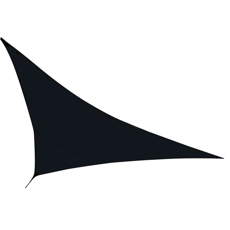 Urban Living - Voile / Toile d'ombrage Noir 5 x 5 m