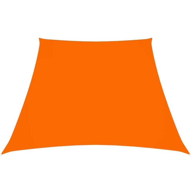 Voile toile d'ombrage parasol tissu oxford trapèze 2/4 x 3 m orange - Or