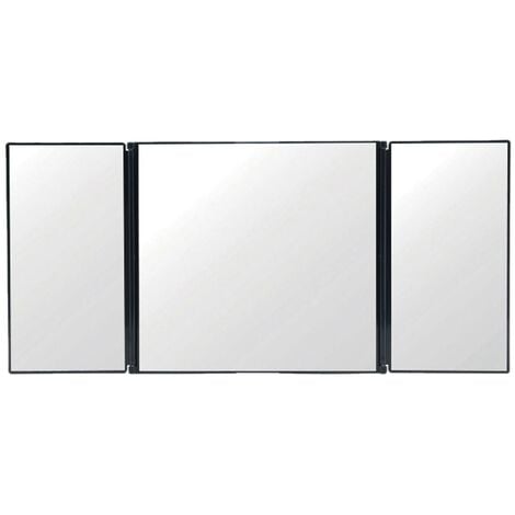 Miroir pare-soleil LED pour voiture - Écran tactile - Plug and Play - Clip  arrière rétractable - Blanc