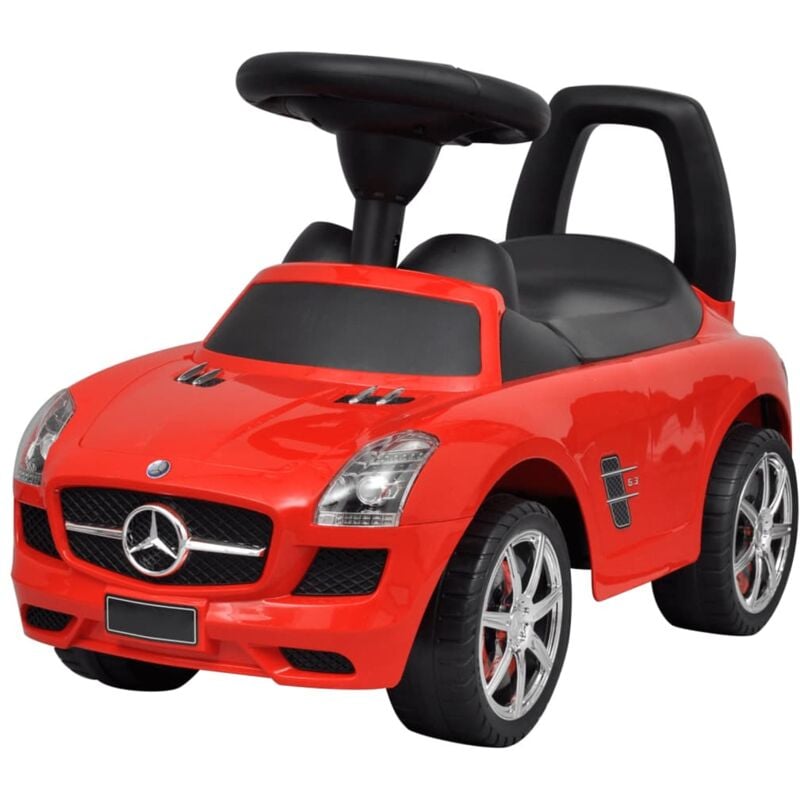 Voiture à pousser par pieds pour enfants rouge CFW81657