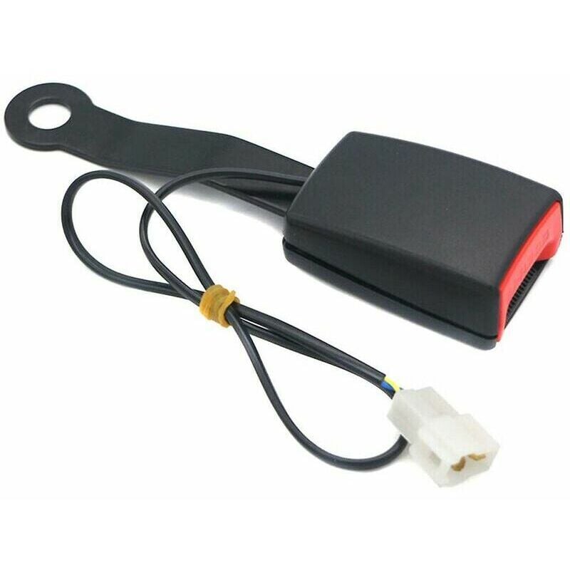 Voiture avant ceinture de sécurité boucle prise Camlock prise connecteur avertissement