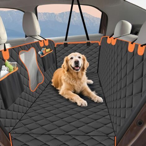 Voiture Chien – Le Meilleur Compagnon De Voyage, Vous Permet De Laver Votre Voiture Moins Souvent Et Protège L'Intérieur De La Voiture des Taches, des Rayures Et des Poils d'animaux