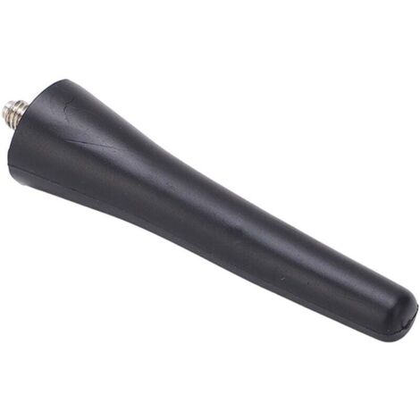 Voiture Court Antenne Mât 6561N3 pour Peugeot 107 108 206 207 307 308 407 pour Citroen C5 Longueur 6.7 Cm/2.6 Pouces ABS Noir