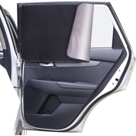 Voiture de Protection Solaire, Protection Solaire magnétique de Voiture avec Protection UV Rideaux fenêtres de Protection Solaire de Voiture Enfants Adultes et Animaux de Compagnie