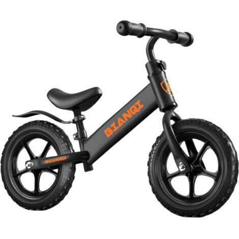 Voiture électrique, draisienne pour enfants (sans repose-pieds) de 2 à 4 ans – Cadeau de Noël pour enfants – Noir