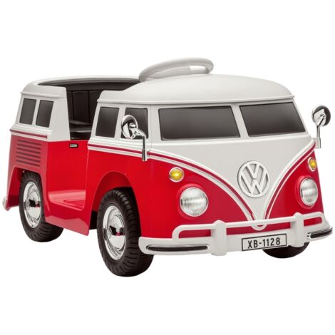 Voiture électrique enfant 12V MP3 double moteur klaxon démarrage progressif 89x49x41,5 cm rouge