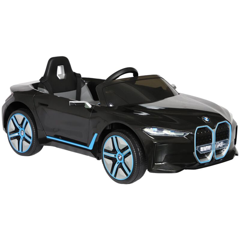 Sweeek - Voiture électrique enfant BMWi4 12V. 1 place. noir