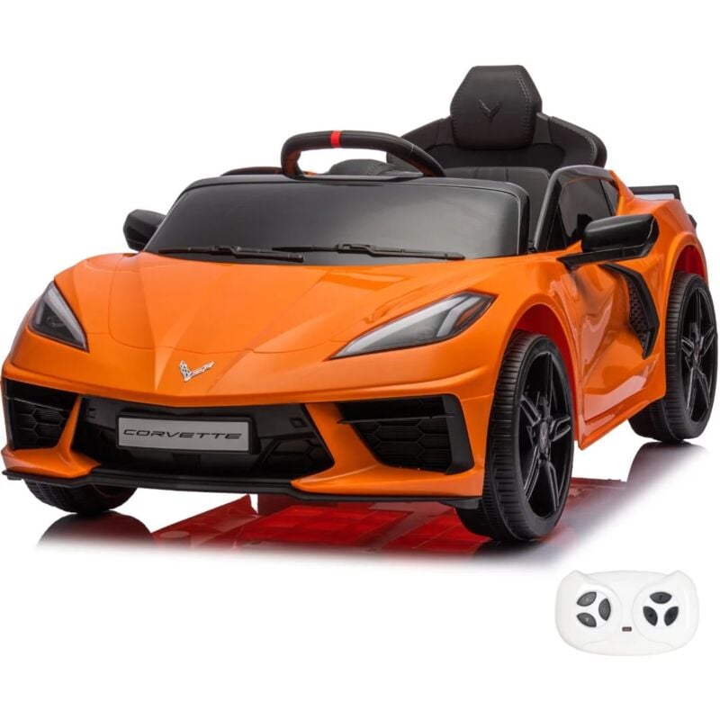 Berghoff - Corvette C8 - Voiture Électrique Enfants 12V - 1 à 5 ans - Orange