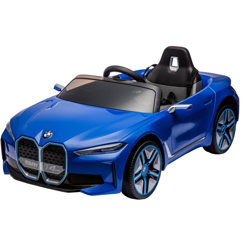 Hauss Spole - Voiture électrique pour enfants, 12V avec télécommande 2,4G, trois vitesses réglables, affichage de la puissance, usb, MP3, Bluetooth,