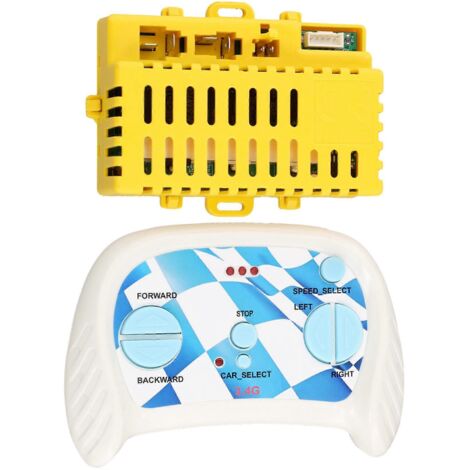 Voiture électrique pour enfants avec boîtier de commande 24 V et récepteur émetteur 2,4 GHz