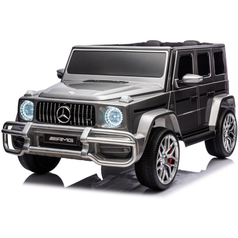 Mediawave Store - Voiture Électrique pour Enfants LT976 Mercedes Classe g full optional peinture Couleur: Gris