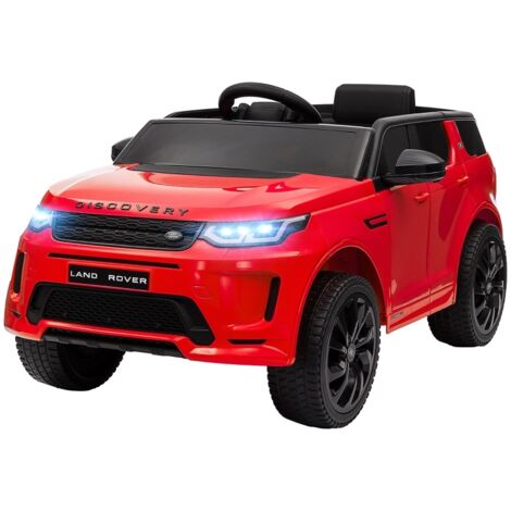 Voiture électrique pour enfants,véhicule pour enfants 12V avec télécommande,lumières LED,musique et klaxon,3-6 ans,rouge