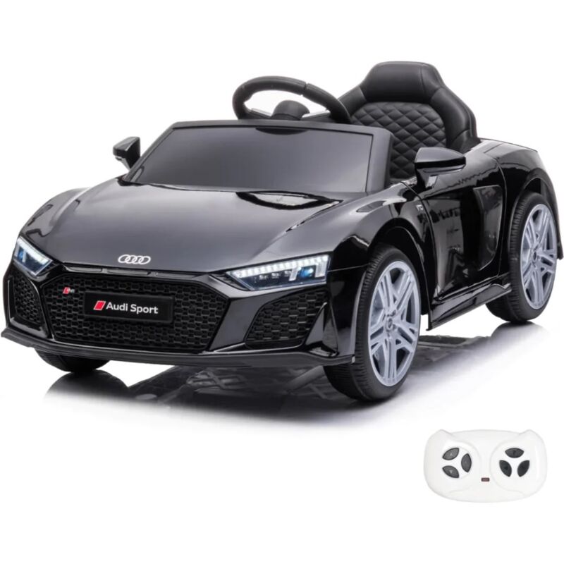Berghoff - Audi R8 Spyder - Voiture Enfants 12V - 1 à 5 ans - Télécommande - Noir