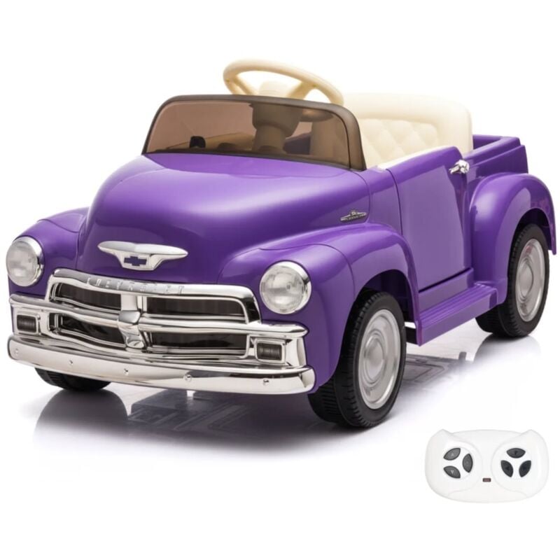 Berghoff - Voiture Enfants - Chevrolet 3100 - Batterie 12V - 1 à 6 ans - Violet
