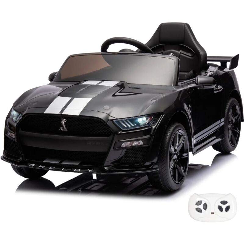 Ford Mustang Shelby GT500 - Voiture Enfants 12V - 1 à 5 ans - Noir