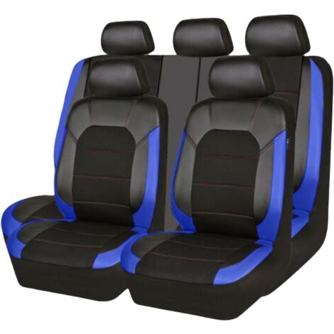 Housses De Siège Auto Pour Renault Clio (1990-2025) – Cuir PU Imperméable, Antidérapant, Protection Complète