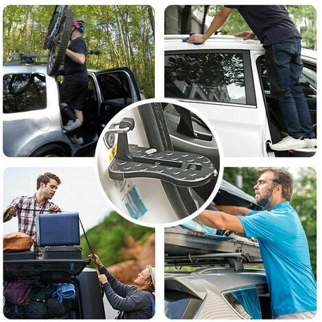 Voiture Pliante Universel Porte Pedal Portable Étape de sécurité Hummer Camion