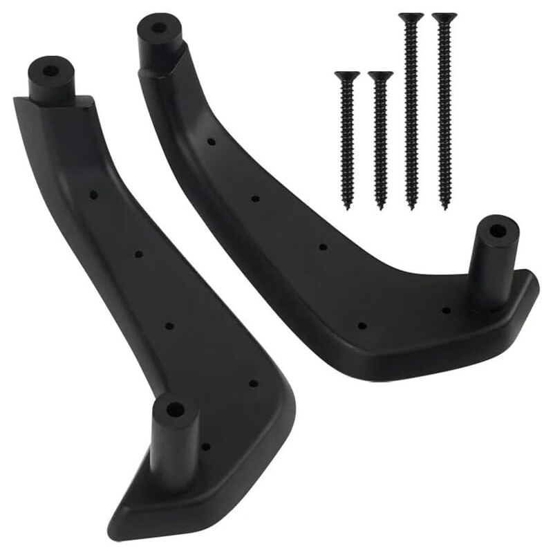 Voiture Poignée Porte Interne Poignée Porte intérieure Manuelle pour Ford pour Fiesta 2011–2020, côté conducteur Gauche et Passager Droit,