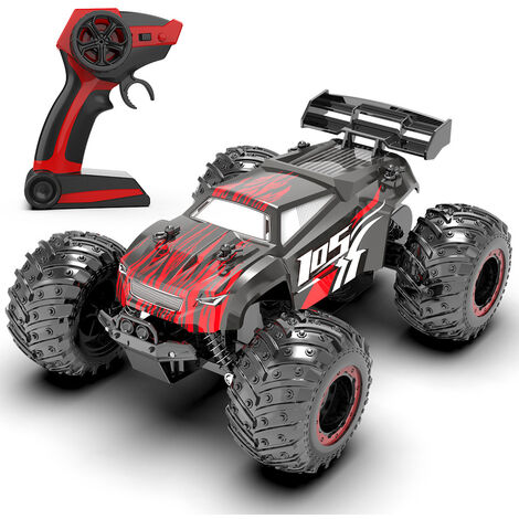 Voiture Télécommandée d’Autonomie, Crawler Truck Télécommandé Rapide , Cadeau Jouet pour Les Enfants de 6 à 12 Ans