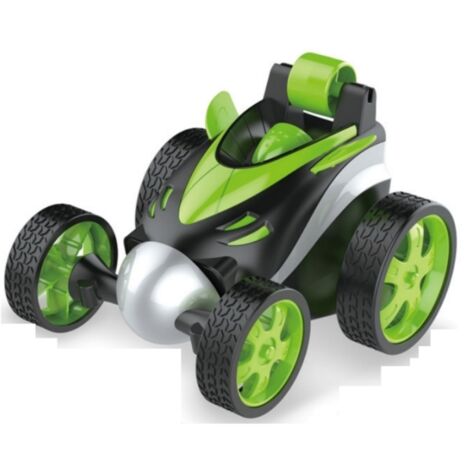 Voiture Télécommandée Enfants - RC Voiture de Cascade avec 360° Flip pour Filles et Garçons, Vert
