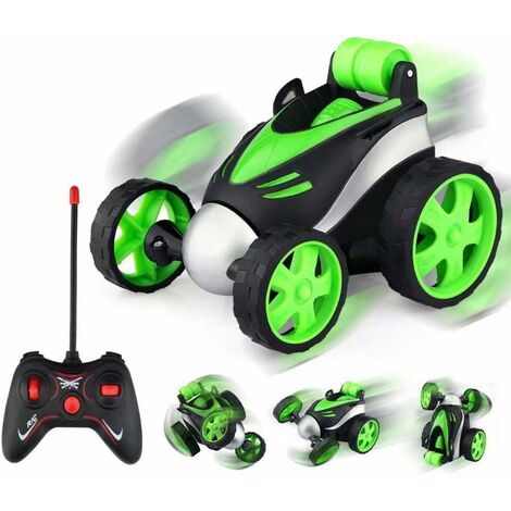 Voiture télécommandée, jouets pour enfants RC Car Remote Control 360° Rotation Mini Stunt Car Electric Motorcycles Vehicle
