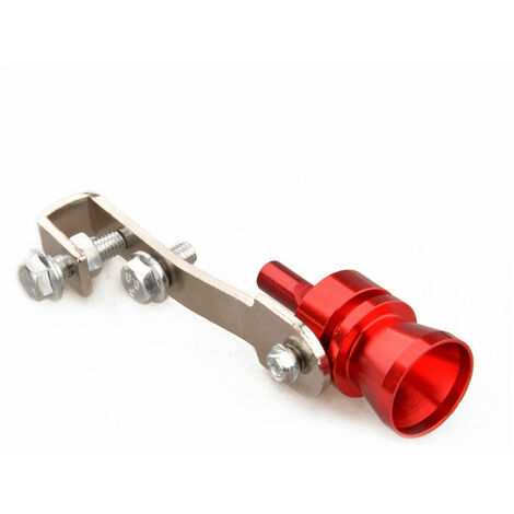 Voiture Turbo Sifflet Modifié Tuyau D'échappement Sondeurs Moto Tuyau D'échappement S rouge