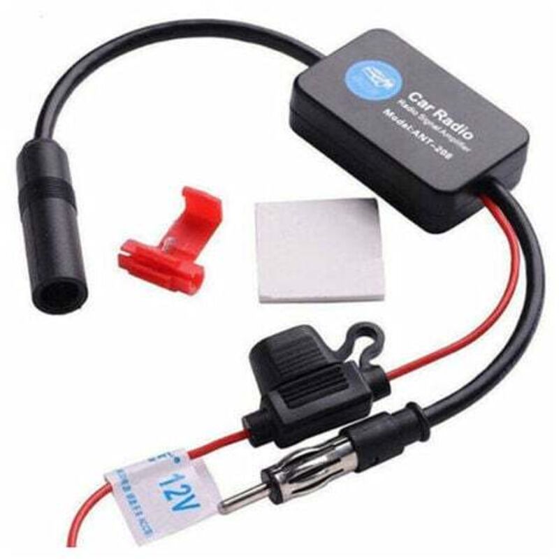 Image of Amplificatore di segnale stereo per auto FM AM 12 V