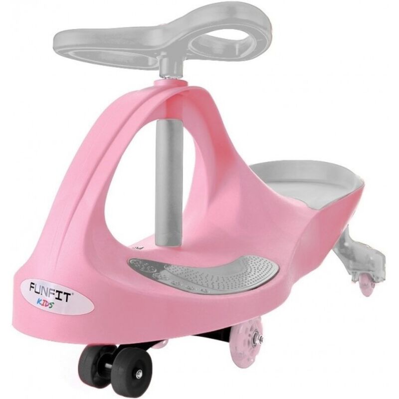 Viking Choice - Voiture Wiggle - voiture oscillante - avec roues éclairées par led - rose