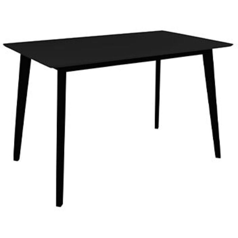 Vojens table de salle à manger 70x120 cm noir.