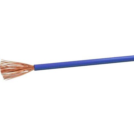 VOKA Kabelwerk H05VK1BL Schlauchleitung H05V-K 1 x 1 mm² Blau 100 m