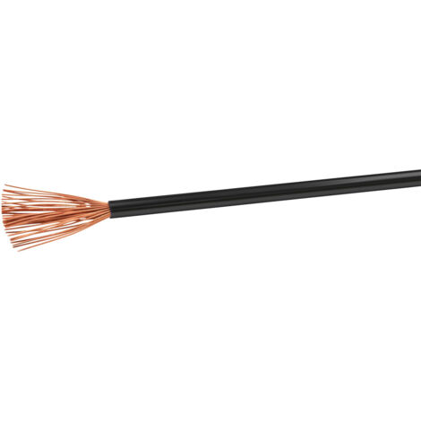 VOKA Kabelwerk H07VK15SW Schlauchleitung H07V-K 1 x 1.50 mm² Schwarz 100 m