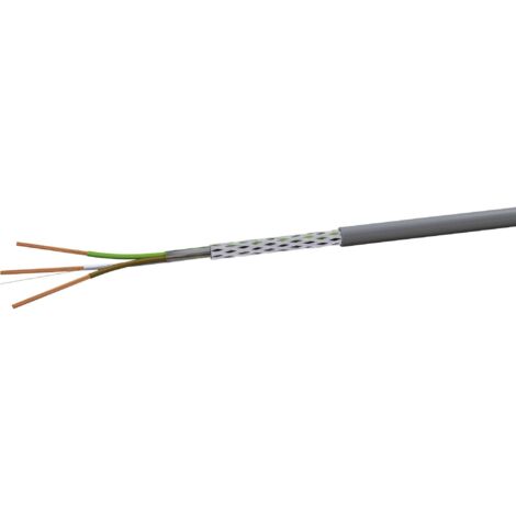 VOKA Kabelwerk LiYCY Câble de commande 2 x 0.25 mm² gris (RAL 7001) LIYCY2X025 100 m Y121021